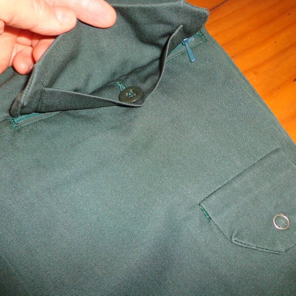 NEW Diolen Trousers Made in Europe 24 Adjustable Waist Hunter Detailing Galore - Picture 13 of 16